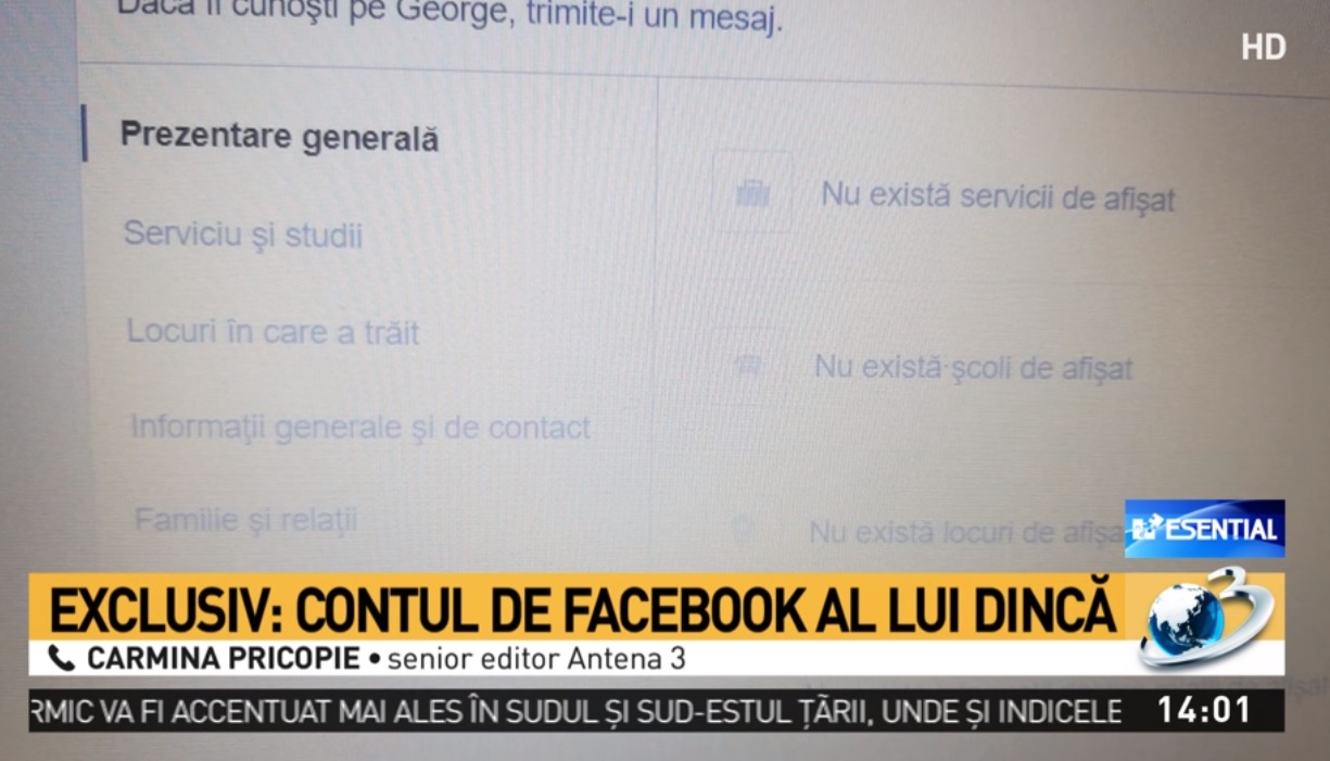 A Fost Descoperit Contul De Facebook Al Lui Gheorghe Dincă Ce