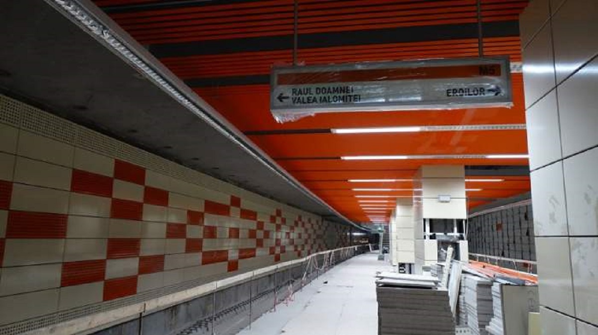 Harta Magistralei 5 Amplasarea Stațiilor De Metrou Din Drumul Taberei